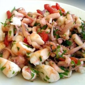 ahtapot salatası tarif