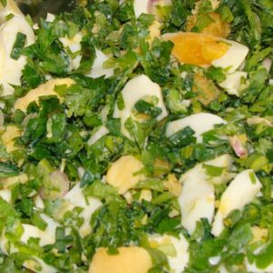 yumurtalı salata diyet